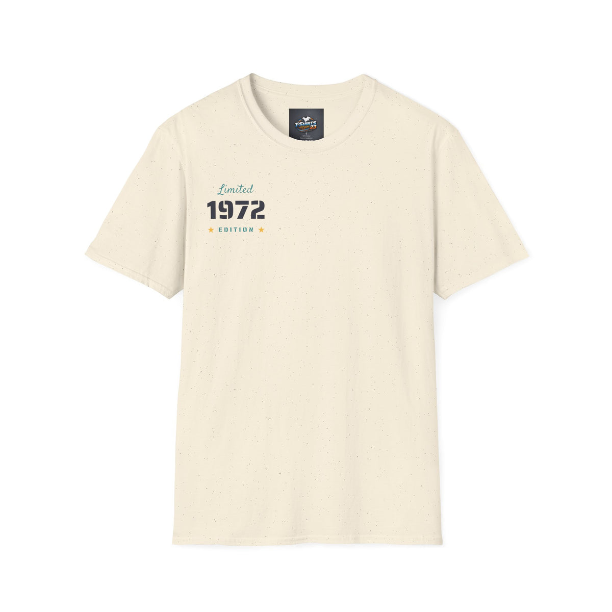 1972 Limited Edition T-Shirt — Vintage Minimalist Chest Logo