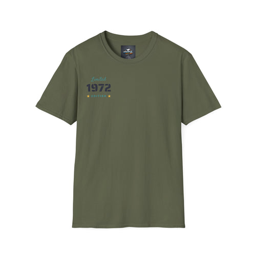 1972 Limited Edition T-Shirt — Vintage Minimalist Chest Logo