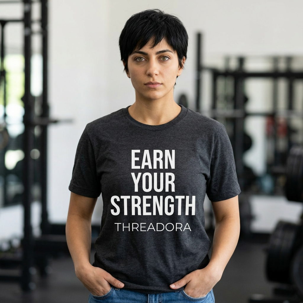 earn-your-strength-premium-t-shirt