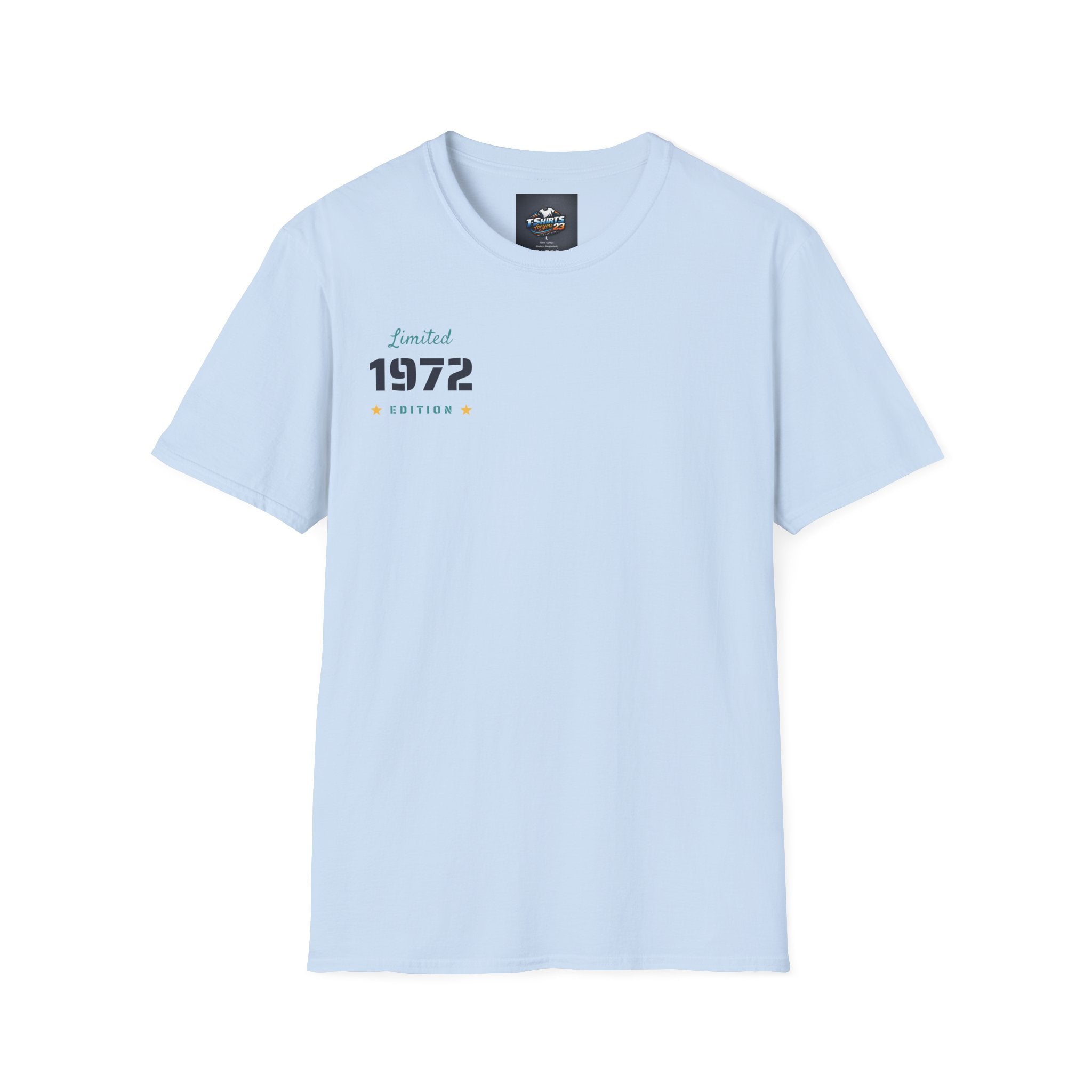 1972 Limited Edition T-Shirt — Vintage Minimalist Chest Logo